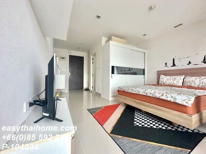 รูป [P-104034] ขายพร้อมผู้เช่า! คาซ่า คอนโด อโศก-ดินแดง 2M | สตูดิโอ 26.27 ตรม. ชั้น 25 วิวใบหยก 085-592-2897 Line: @easythaihome - รูปที่ 5/19