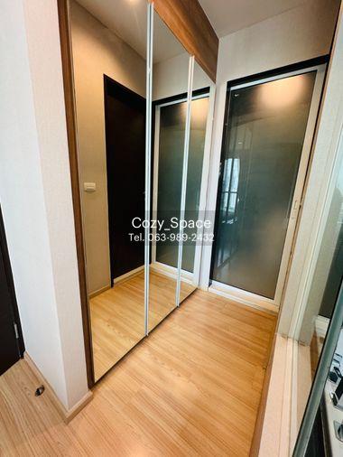 รูป Rhythm Sathorn | ให้เช่า 1 ห้องนอนชั้นสูง ตกแต่งตามมาตรฐานโครงการ เห็นวิวแม่น้ำ ห้องนั่งเล่นใหญ่มีพื้นที่นั่งทำงาน - รูปที่ 10/11