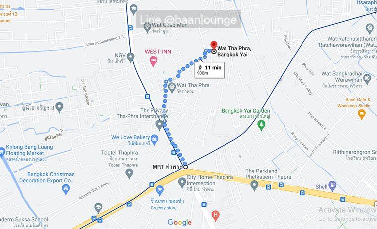 รูป 500 ม จาก รถไฟฟ้า mrt ท่าพระ หน้าบ้านทิศใต้ รับลมขายตึกแถว โฮมออฟฟิศ ซอย จรัญสนิทวงศ์ 4 - รูปที่ 32/32
