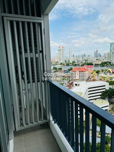 รูป Rhythm Sathorn | ให้เช่า 1 ห้องนอนชั้นสูง ตกแต่งตามมาตรฐานโครงการ เห็นวิวแม่น้ำ ห้องนั่งเล่นใหญ่มีพื้นที่นั่งทำงาน - รูปที่ 5/11