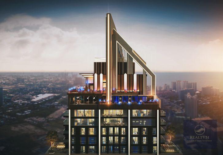 รูป Pattaya City tallest building luxurious residence Grand Solaire Pattaya - รูปที่ 37/72