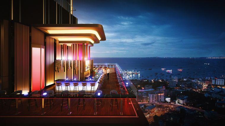 รูป Pattaya City tallest building luxurious residence   Grand Solaire Pattaya  - รูปที่ 40/72