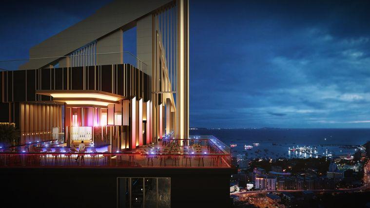 รูป Pattaya City tallest building luxurious residence   Grand Solaire Pattaya  - รูปที่ 39/72