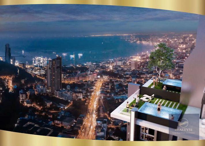 รูป Pattaya City tallest building luxurious residence Grand Solaire Pattaya - รูปที่ 72/72