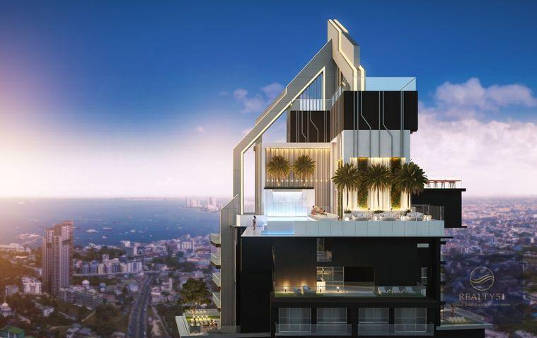 รูป Pattaya City tallest building luxurious residence Grand Solaire Pattaya - รูปที่ 59/72