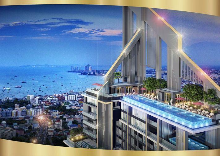 รูป Pattaya City tallest building luxurious residence   Grand Solaire Pattaya  - รูปที่ 67/72