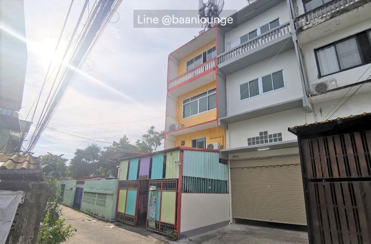 รูป 500 ม จาก รถไฟฟ้า mrt ท่าพระ หน้าบ้านทิศใต้ รับลมขายตึกแถว โฮมออฟฟิศ ซอย จรัญสนิทวงศ์ 4 - รูปที่ 7/34
