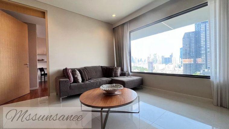 รูป Amanta Lumpini | ให้เช่า 2 ห้องนอน ห้องกว้าง ตกแต่งเรียบร้อยน่าอยู่ ทำเลสะดวกใกล้ทางด่วน และ MRT - รูปที่ 3/10