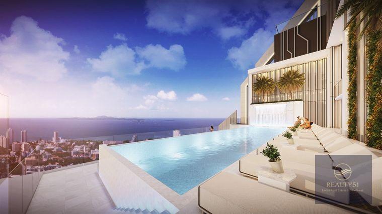 รูป Pattaya City tallest building luxurious residence Grand Solaire Pattaya - รูปที่ 61/72