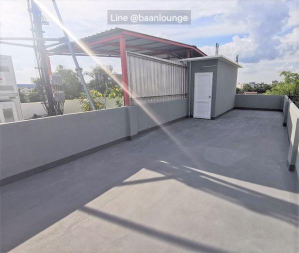 รูป 500 ม จาก รถไฟฟ้า mrt ท่าพระ หน้าบ้านทิศใต้ รับลมขายตึกแถว โฮมออฟฟิศ ซอย จรัญสนิทวงศ์ 4 - รูปที่ 31/32