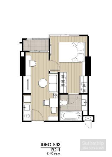picture Condo for rent : IDEO Sukhumvit 93 (( BTS Bangchak )) MK-02 line @livingbkk - 19/20