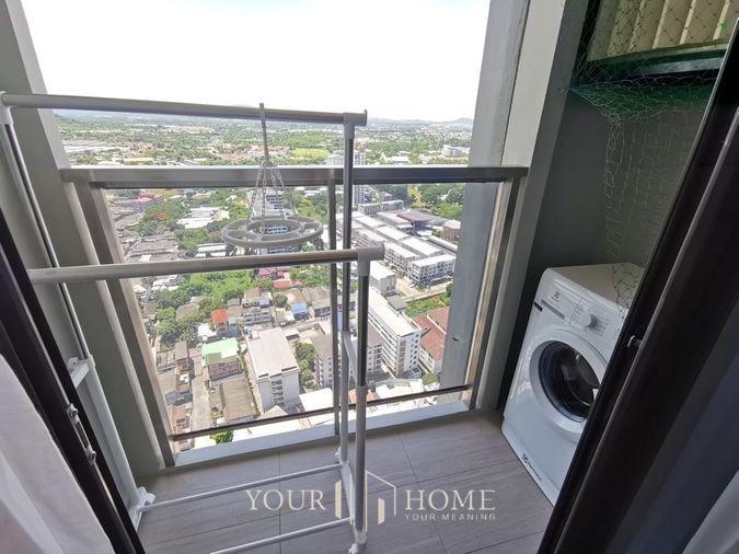 picture For rent: Keen condo - 1 Bed, 35th floor (35 sq m.), mountain view - Near Robinson Sriracha - 7/15