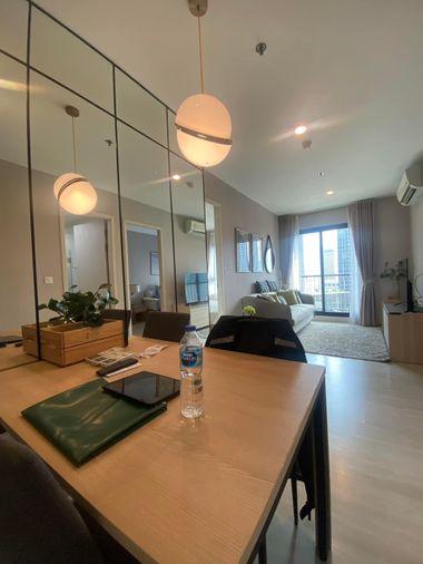 picture For rent 📌 Life Asoke 📌 complete furniture and electrical appliances, near MRT Phetchaburi - 8/17
