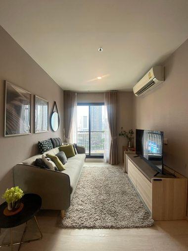 picture For rent 📌 Life Asoke 📌 complete furniture and electrical appliances, near MRT Phetchaburi - 6/17