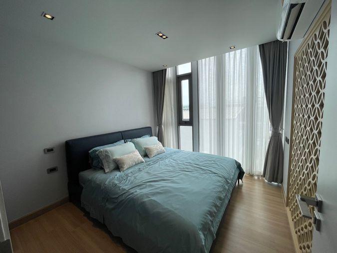 รูป U Charoen residence town in town , เช่า 57ตรม ชั้น7  , 2 ห้องนอน  Furniture จาก Quarttro design - รูปที่ 2/7