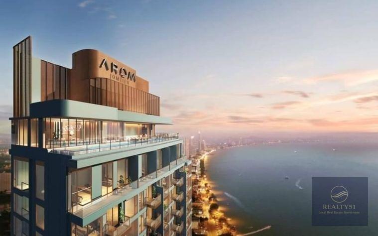 picture Arom Jomtien | Rare High Floor Sea View 2BR 84 SQM | 29th Floor | Hot Sale 17.5 M THB - 1/20
