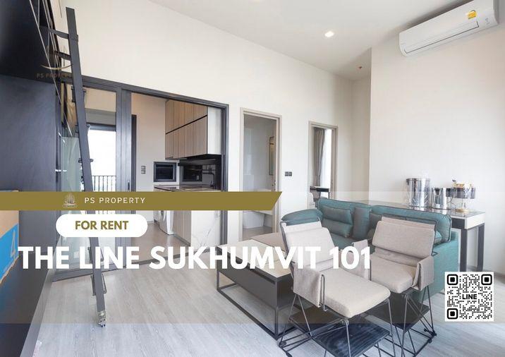 picture For rent 📍 THE LINE Sukhumvit 101 📍 2 bedrooms, 2 bathrooms, complete furniture and electrical appliances. - 1/18