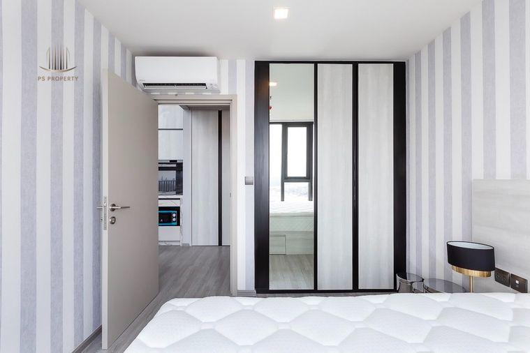 picture For rent 📍 THE LINE Sukhumvit 101 📍 2 bedrooms, 2 bathrooms, complete furniture and electrical appliances. - 12/18
