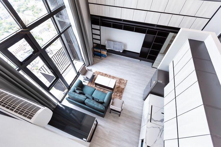 picture For rent 📍 THE LINE Sukhumvit 101 📍 2 bedrooms, 2 bathrooms, complete furniture and electrical appliances. - 15/18