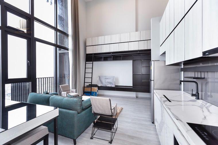 picture For rent 📍 THE LINE Sukhumvit 101 📍 2 bedrooms, 2 bathrooms, complete furniture and electrical appliances. - 8/18