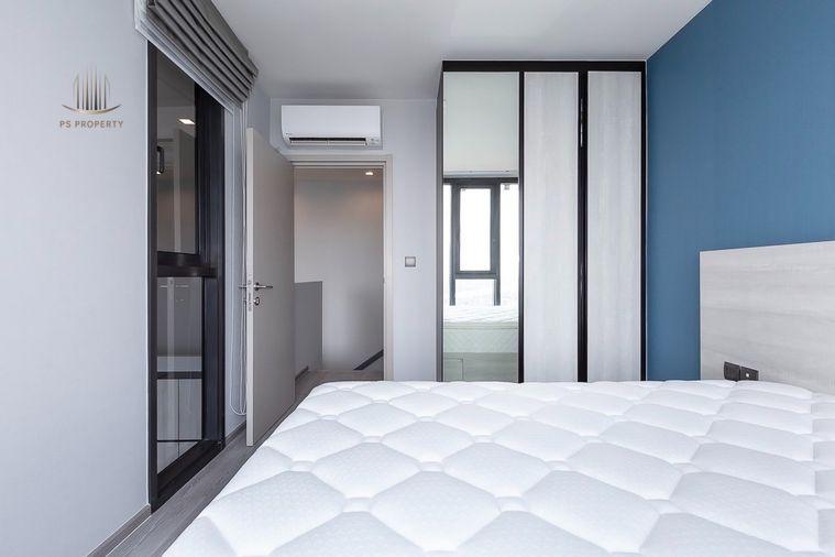 picture For rent 📍 THE LINE Sukhumvit 101 📍 2 bedrooms, 2 bathrooms, complete furniture and electrical appliances. - 17/18