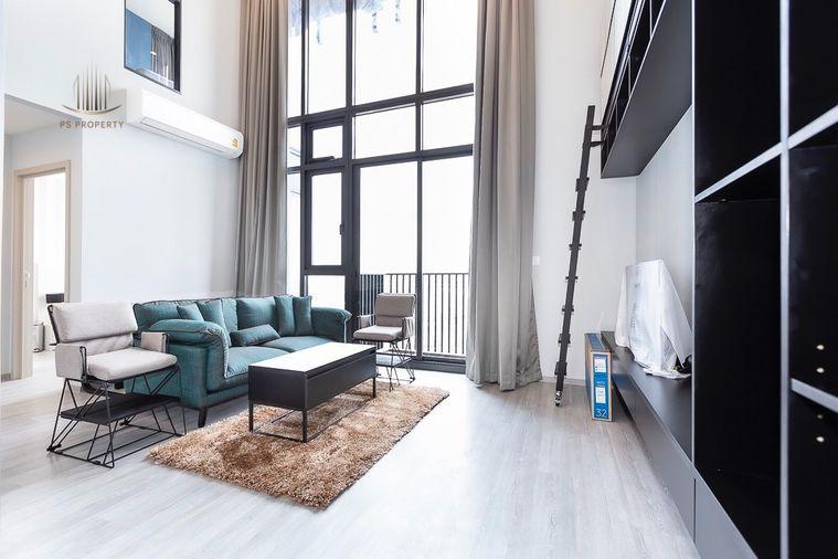 picture For rent 📍 THE LINE Sukhumvit 101 📍 2 bedrooms, 2 bathrooms, complete furniture and electrical appliances. - 2/18