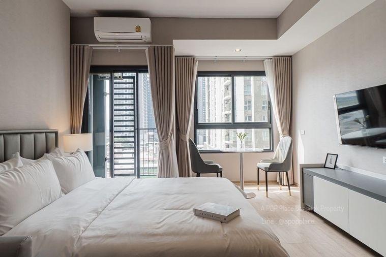 รูป Ideo Rama9 Asoke ไอดีโอ พระราม9 อโศก , สตูดิโอ - ราคา 17,000 บาท แต่งเต็ม  Line : @apopplace - รูปที่ 3/13
