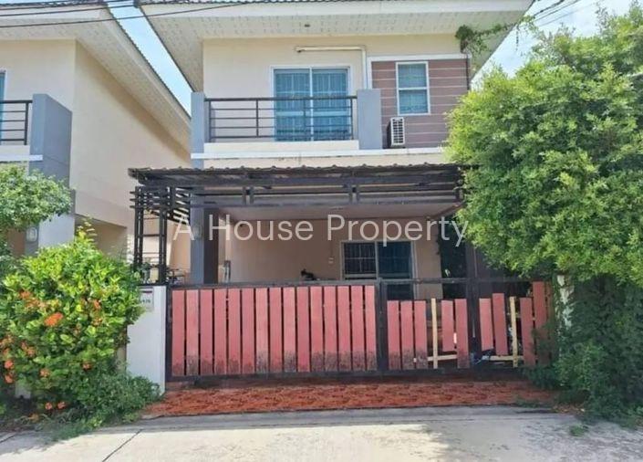 picture Second-hand semi-detached house, Bang Phra, Manirin Village Project, Bang Phra, Chonburi - 1/19