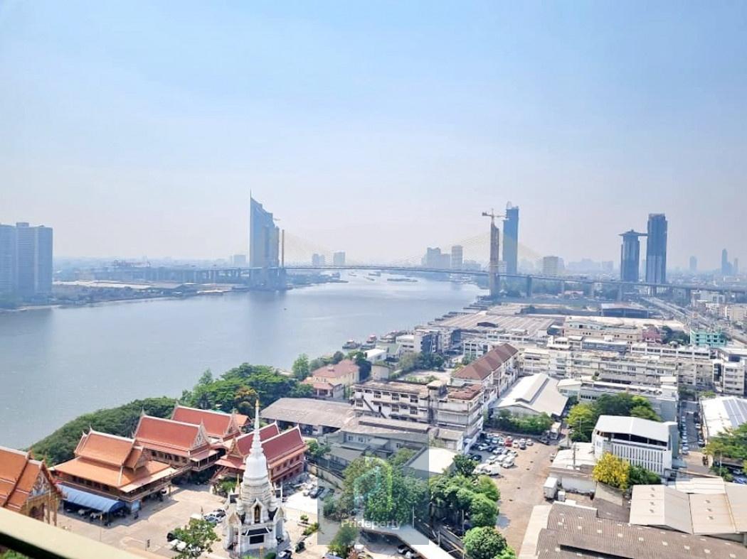 รูป ขาย Lumpini Park Riverside พระราม 3 1 ห้องนอน 32 ตรม. ชั้น 21 ตกแต่งครบ วิวแม่น้ำเจ้าพระยา - รูปที่ 7/10