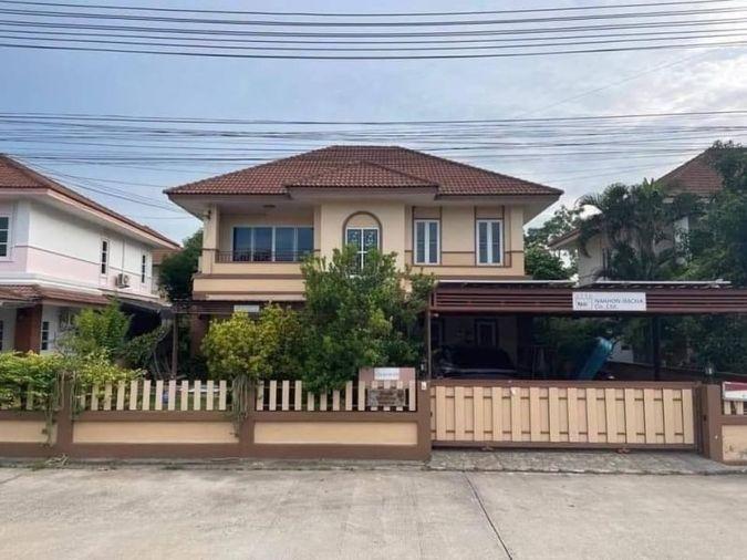 รูป บ้านเดี่ยวมือสอง โครงการเดอะแกรนด์ ทรัพย์มงคล ห้วยกะปิ ชลบุรี  - รูปที่ 1/9