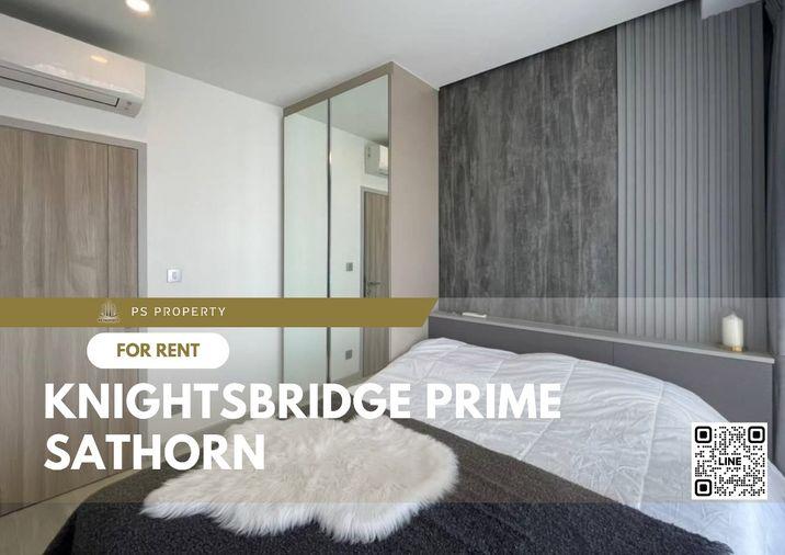 รูป ให้เช่า 🌟 Knightsbridge Prime Sathorn 🌟 เฟอร์นิเจอร์ และ เครื่องใช้ไฟฟ้าครบ ใกล้ BTS ช่องนนทรี - รูปที่ 1/11