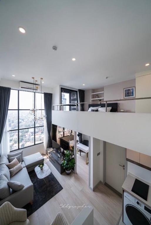 รูป ให้เช่า 📍 Knightsbridge Prime Sathorn 📍 ห้อง DUPIEX เฟอร์นิเจอร์ และ เครื่องใช้ไฟฟ้าครบ  - รูปที่ 8/21