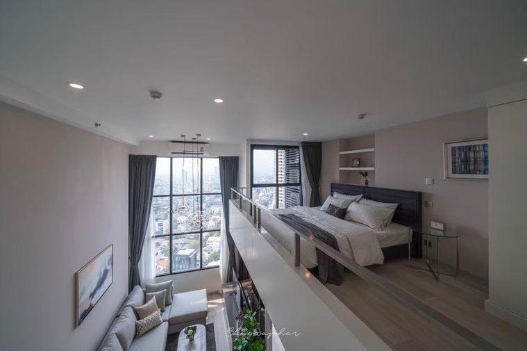 รูป ให้เช่า 📍 Knightsbridge Prime Sathorn 📍 ห้อง DUPIEX เฟอร์นิเจอร์ และ เครื่องใช้ไฟฟ้าครบ  - รูปที่ 15/21