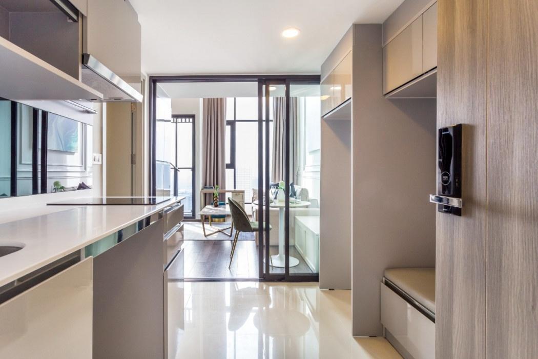 รูป ขาย KnightsBridge Space รัชโยธิน 1 ห้องนอน 38 ตรม. ชั้น 32 ห้องสวย ตกแต่งครบ - รูปที่ 6/12