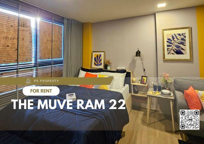 รูป ให้เช่า 📍 THE MUVE Ram 22 📍 เฟอร์นิเจอร์ และ เครื่องใช้ไฟฟ้าครบ ใกล้ MRT 200 เมตร - รูปที่ 1/7