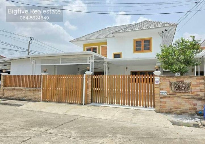 รูป A67-064✨ ขายบ้านเดี่ยว หมู่บ้านบัวทอง4 หลังมุม ถนนเมน 4 นอน 4 น้ำ ✨ - รูปที่ 5/20