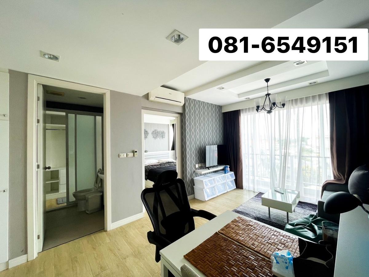 รูป ให้เช่าคอนโด The Patio Condo บางแสน ห้องมุม  ห้องสวย เห็นวิวทะเล 081-654-9151 - รูปที่ 1/14
