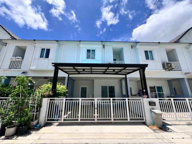 รูป ให้เช่า‼️ทาวน์โฮม บ้านดีเดอะแฮมิลตัน กาญจนาภิเษก-บางใหญ่ ขนาด 18.5 ตรว. 3 นอน 2 น้ำ จอดรถ 2 คัน ซอยบ้านกล้วย- ไทรน้อย - รูปที่ 1/17