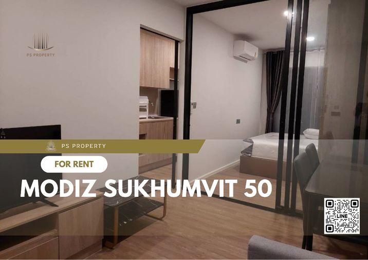 รูป ให้เช่า ✨ MODIZ Sukhumvit 50 ✨ เฟอร์นิเจอร์ เครื่องใช้ไฟฟ้าครบ ใกล้ BTS อ่อนนุช - รูปที่ 1/11
