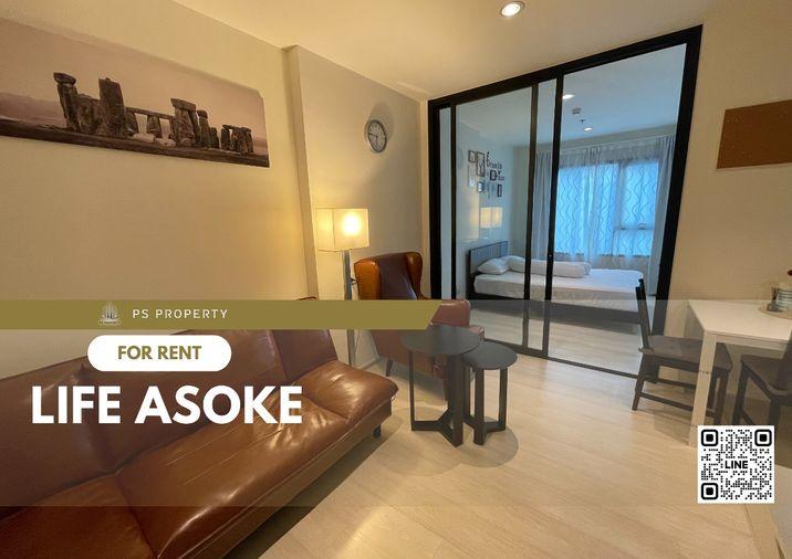 picture For rent ✨ Life Asoke ✨ complete furniture and electrical appliances, near MRT. - 1/7