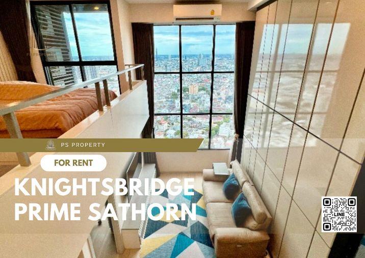 picture For rent ✨ Knightsbridge Prime Sathorn ✨ DUPLEX room, complete furniture and electrical appliances. - 1/10