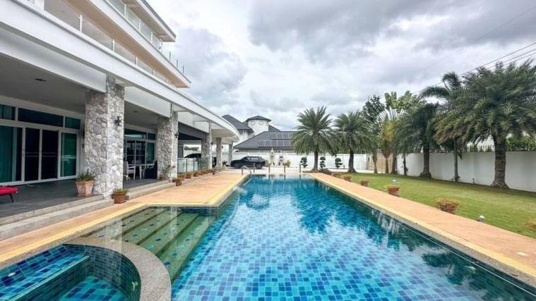 รูป บ้านพลูวิลล่าพัทยา หลังใหญ่ สุดหรู ทำเลดี ใกล้อ่างเก็บน้ำมาบประชัน  - รูปที่ 2/19