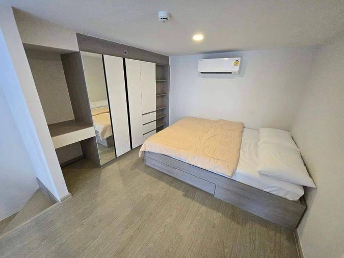 picture For rent 📍 Origin Plug & Play Ramkhamhaeng Triple Station 📍 DUPLEX room, complete with furniture and electrical appliances. - 2/10