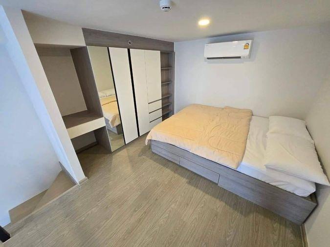 picture For rent 📍 Origin Plug & Play Ramkhamhaeng Triple Station 📍 DUPLEX room, complete with furniture and electrical appliances. - 3/10