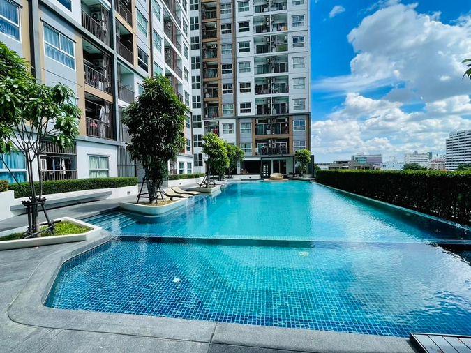 รูป 🔴รับฝาก-ขาย เช่าคอนโดนนทบุรี🐲🔴The Trust Condo Ngamwongwan - รูปที่ 7/8
