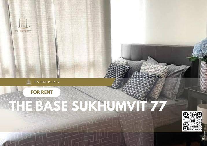 รูป ให้เช่า 🔥 The Base Sukhumvit 77 🔥 เฟอร์นิเจอร์ และ เครื่องใช้ไฟฟ้าครบ ใกล้ BTS อ่อนนุช - รูปที่ 1/8