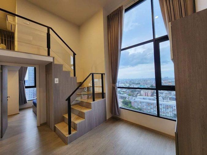 picture For rent 📍 Origin Plug & Play Ramkhamhaeng Triple Station 📍 DUPLEX room, complete with furniture and electrical appliances. - 2/7