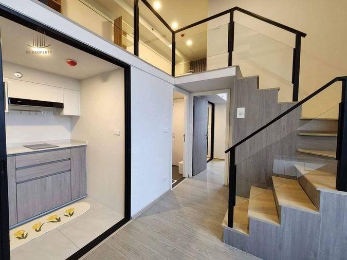 picture For rent 📍 Origin Plug & Play Ramkhamhaeng Triple Station 📍 DUPLEX room, complete with furniture and electrical appliances. - 3/7