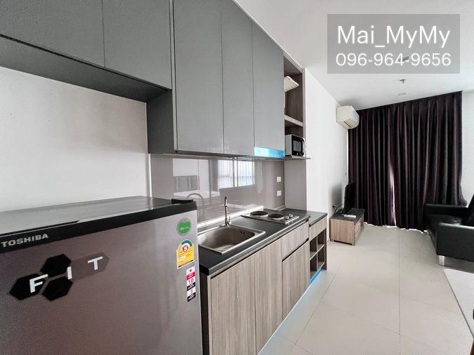 รูป ให้เช่า‼️คอนโด โกรว รัตนาธิเบศร์ใกล้ MRT ไทรม้า ชั้น 22 ขนาด 35 ตรม. 1นอน 1 น้ำ‼️เฟอร์นิเจอร์พร้อมเครื่องใช้ไฟฟ้าครบ‼️ประตูห้องเป็นแบบ door lock - รูปที่ 7/24