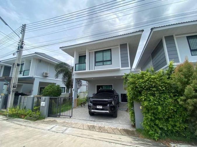 รูป ขายบ้านเดียวมือสอง โครงการมณีรินทร์ วิลเลจ แหลมฉบัง-บางละมุง ชลบุรี  - รูปที่ 1/15